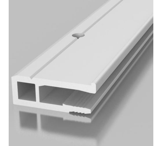 Изображение товара Профиль стеновой ПВХ ДОН ПЛАСТ ЮГ для натяжных потолков, длина 2 м 4687204708848
