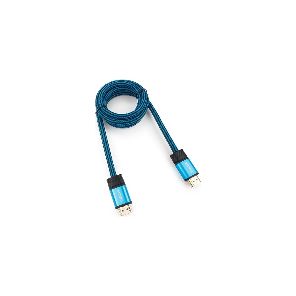 фото Кабель cablexpert hdmi 1 м, v1.4 m/m, синий, cc-g-hdmi01-1m