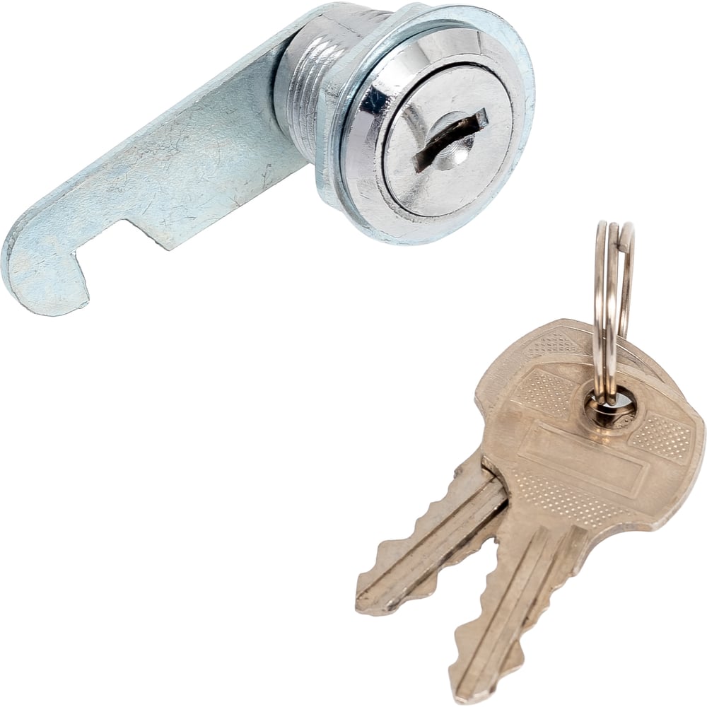 Изображение товара Почтовый замок ООО Пломба.Ру 16х17 мм цилиндровый с английским ключом хром