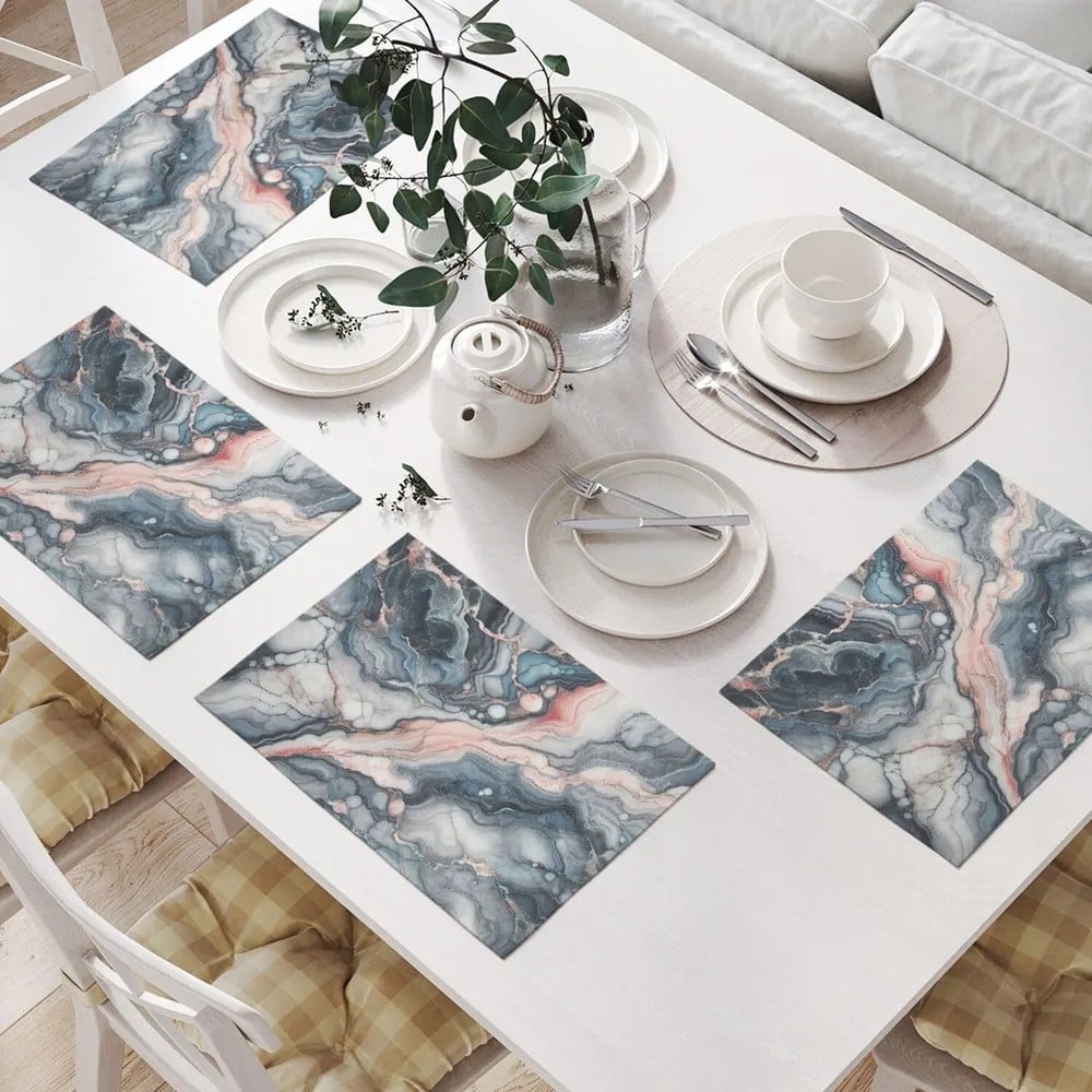 Изображение товара Салфетки для сервировки JoyArty "Мраморное панно", 32x46 см, 4 шт