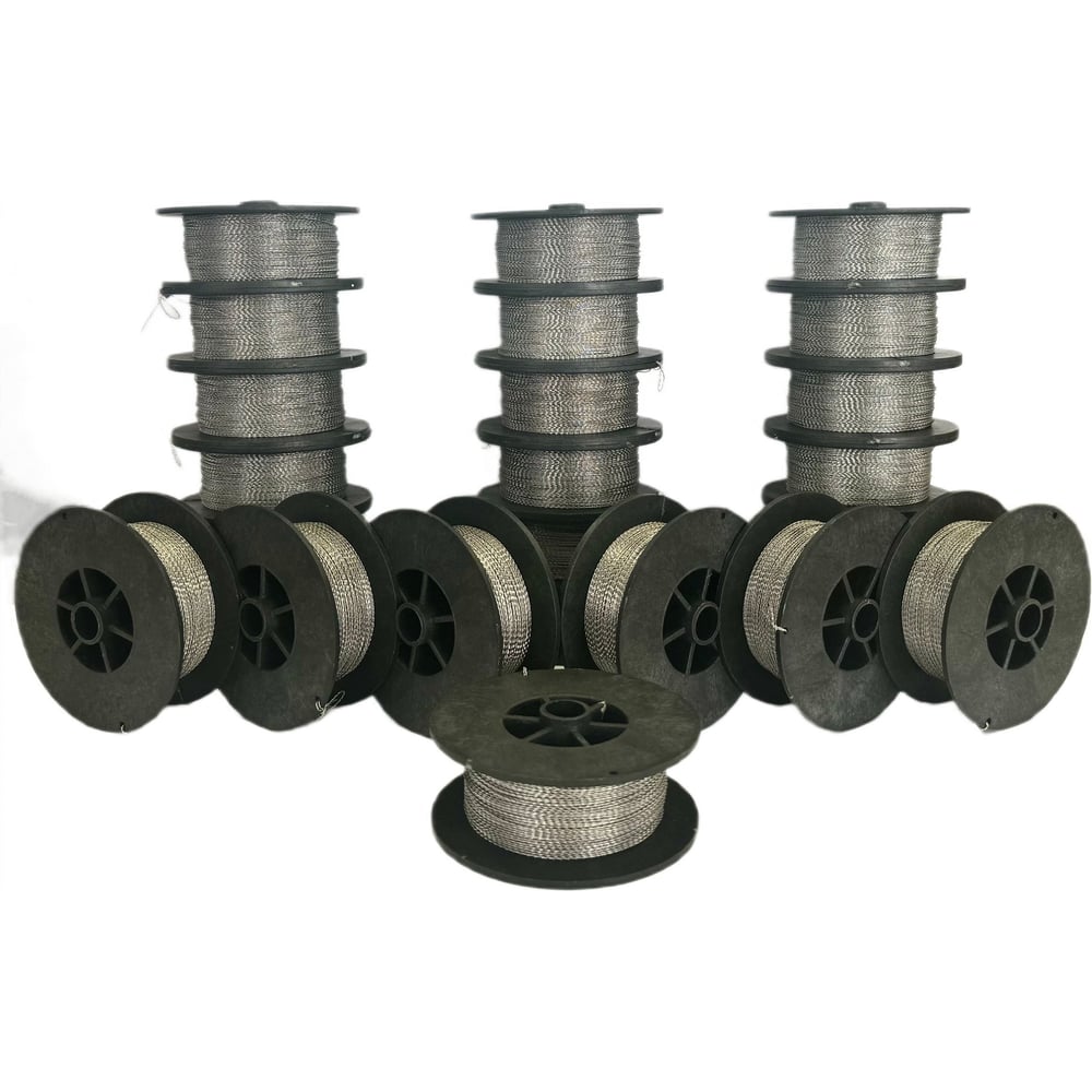 Изображение товара Проволока пломбировочная оцинкованная 0.75 мм 100 м 25 шт ТПК