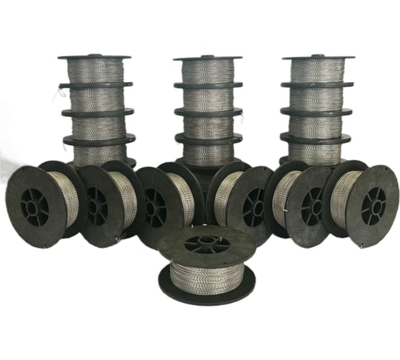 Изображение товара Проволока пломбировочная оцинкованная 0,75/100м витая 25 шт ТПК Технологии Контроля 24268