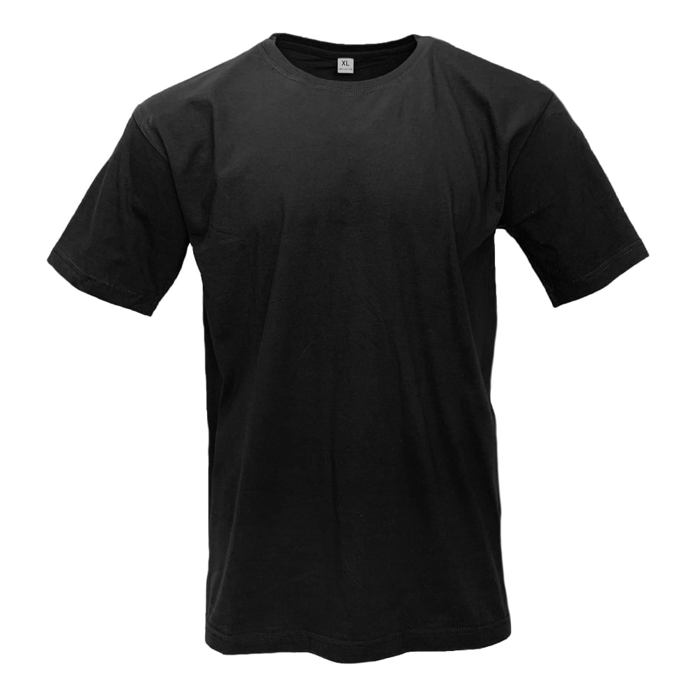 Изображение товара Футболка СПРУТ мужская 3XL из 100% хлопка черная короткий рукав