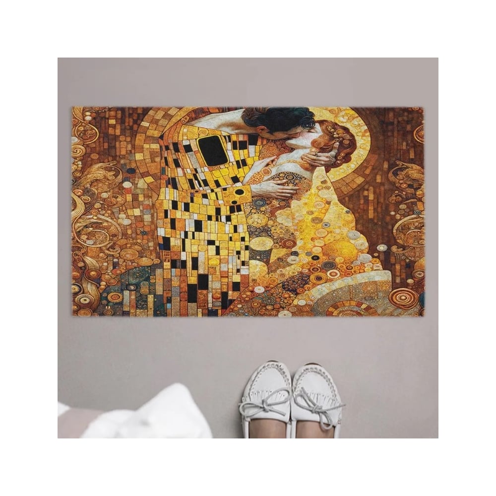 Изображение товара Коврик придверный JoyArty Поцелуй 45х75 см