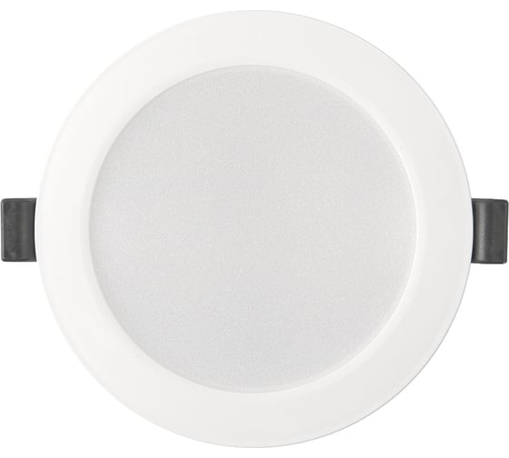 Изображение товара Встраиваемый светильник светодиодный General Lighting Systems 9Вт, 720Лм, 6500К, Холодный белый свет, Круг, 119х26мм, IP40 GLP-RW3-9BT-118-6 412404