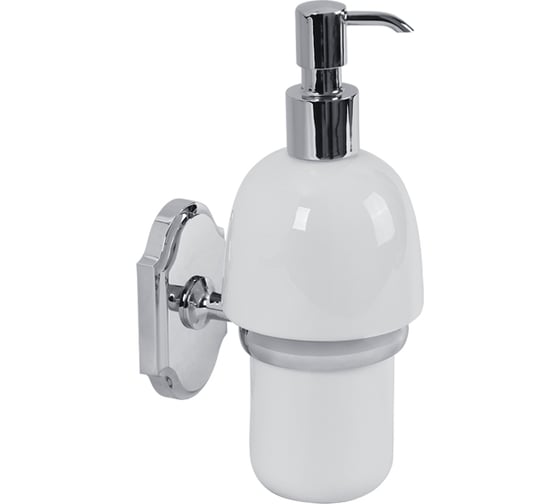 Изображение товара Дозатор жидкого мыла Veragio STANFORD настенный, хром/керамика VR.STD-7770.CR