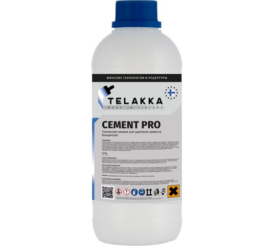 Изображение товара Усиленная смывка цемента Telakka CEMENT PRO 1л 4673763647117