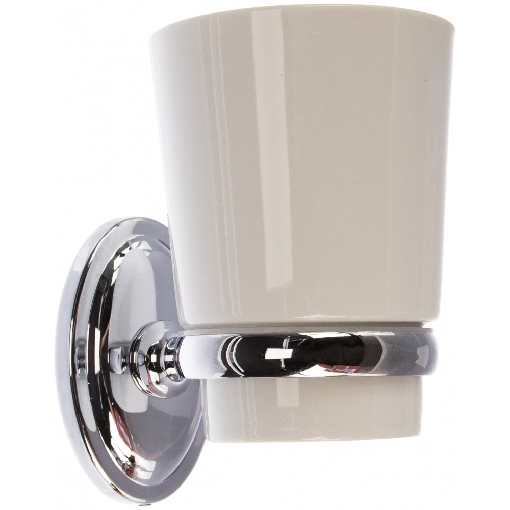 Настенный стакан VERAGIO настенный фен с держателем и розеткой для электробритвы valera premium protect 1200 shaver white 533 03 044 06