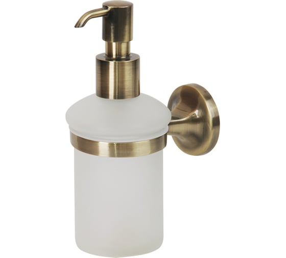Изображение товара Дозатор жидкого мыла Veragio OSCAR настенный, бронза/матовое стекло OSC-5270.BR