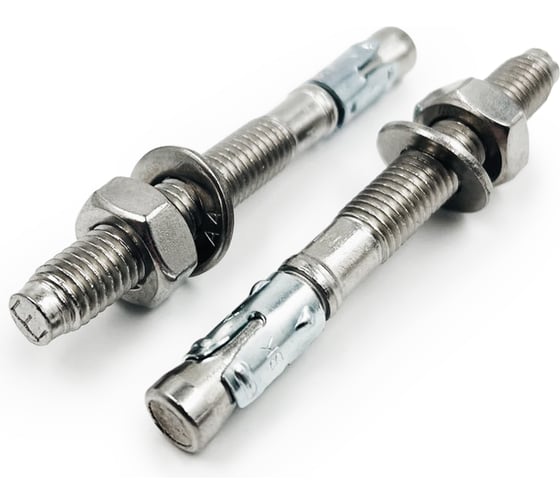 Изображение товара Анкер распорный нержавеющий KREPFIELD M8-4/70 ART 9370 А4 2 шт. в упак. 9370А4АНКЕРM8-4/70-2