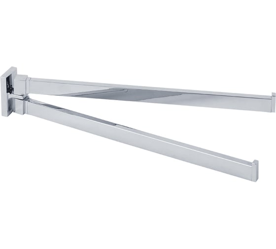 Изображение товара Полотенцедержатель двойной поворотный 30 см., хром RAMBA