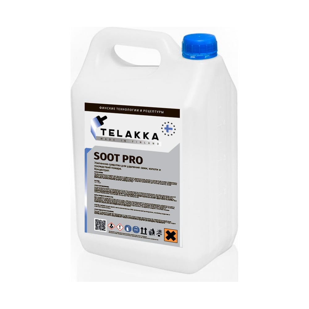 Изображение товара Усиленное средство для очистки сажи и копоти Telakka SOOT PRO 5л 4673763647414
