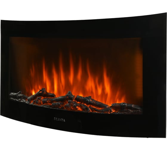 Изображение товара Электрокамин настенный с боковой подсветкой Planta PFP-WM190CURV