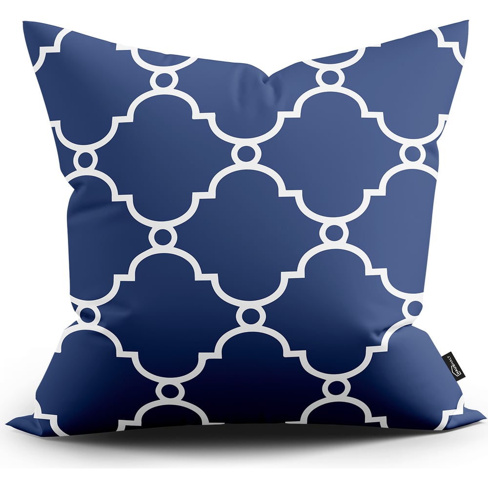 Изображение товара Декоративная подушка Ника Haushalt ННП1/SC 39х39 см с орнаментом и съемным чехлом