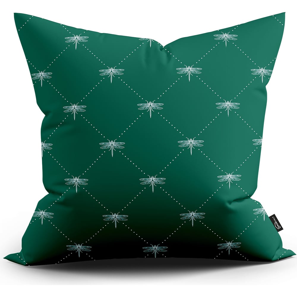 Изображение товара Декоративная подушка Nika 39х39 см со стрекозами