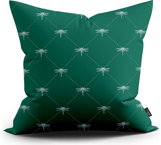 Изображение товара Подушка декоративная Nika НИКА Haushalt ННП1 ННП1/DF со стрекозами