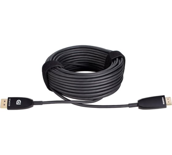 Изображение товара Активный оптический кабель VCOM DisplayPort 1.2v - HDMI 2.0v 20m D3752B-20.0