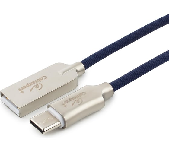 Изображение товара Кабель USB Cablexpert USB 2.0 AM/Type-C длина 1м CC-P-USBC02Bl-1M синий