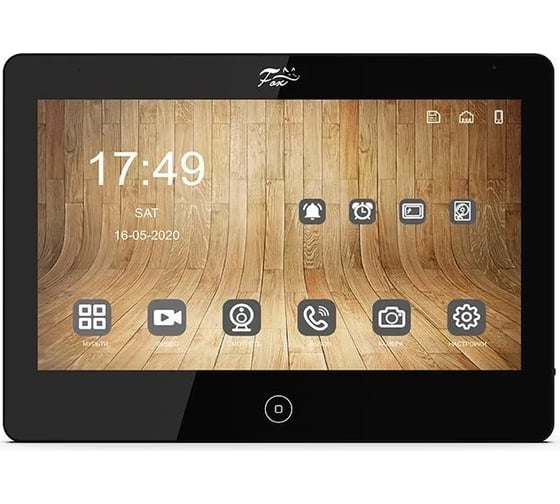 Изображение товара IP-домофон 10” FOX IPS LCD (1024x600), WIFI, LAN, POE FX-IVD100WPE (ПРОКСИМА 10B)