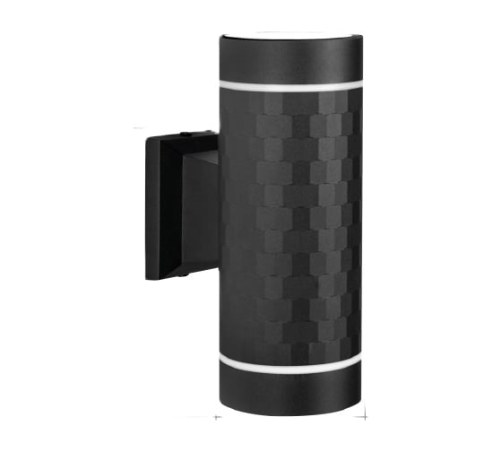 Изображение товара Светильник уличный настенный двусторонний IN HOME НБУ DIAMOND-2хGX53-NL-BL алюм под 2хGX53 черн IP54 4690612051635