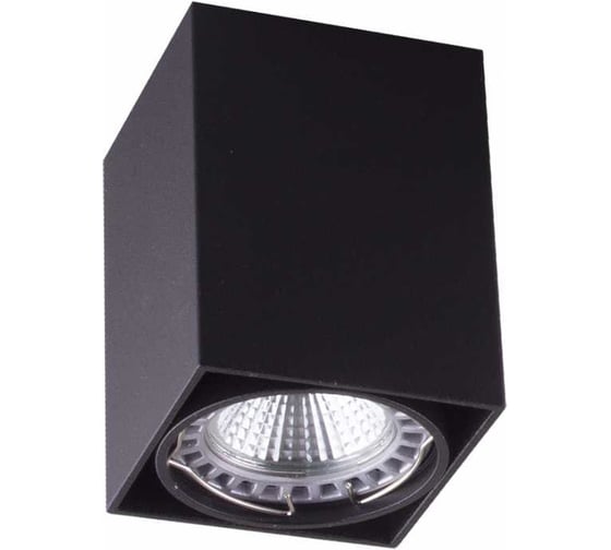 Изображение товара Светильник стеновой Светкомплект C51A.60x60x1 черный муар одноламповый неповоротный C51A.60х60х1BK