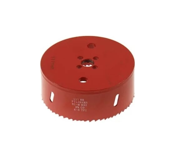 Изображение товара Коронка биметаллическая М42 Cobalt 8% 111 мм Pilorama 570111