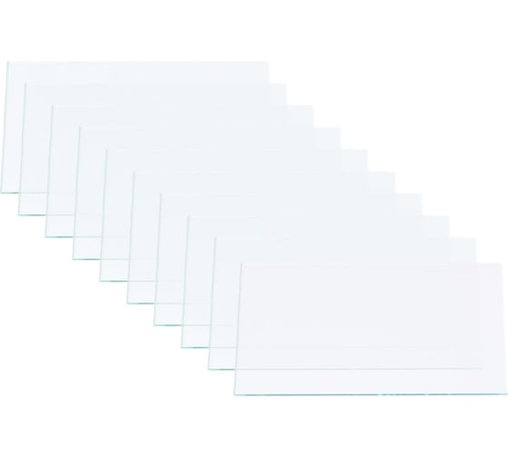 Изображение товара Стекло сменное покровное 102x52 мм, DIN0, C0 10 шт Оберон XL1025200.10