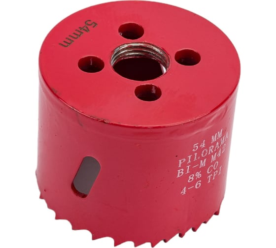 Изображение товара Коронка биметаллическая М42 Cobalt 8% 54 мм Pilorama 570054