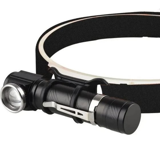 Изображение товара Фонарь налобный Сибирский Следопыт -Big Tenzor, съемный, 1LED,аккум.220В,USB/100/120/ PF-PFL-HL35