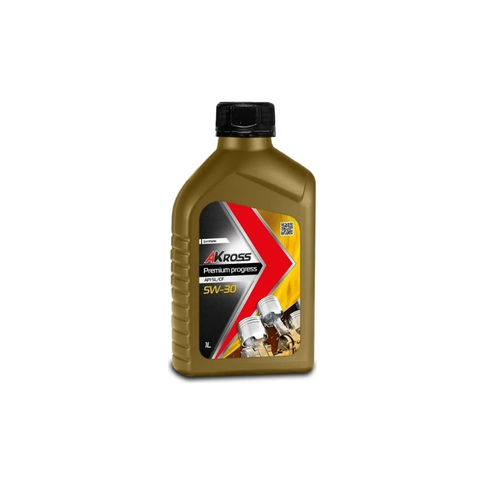 Изображение товара Масло AKross PREMIUM PROGRESS 5W-30 SL/CF 1 л синтетическое