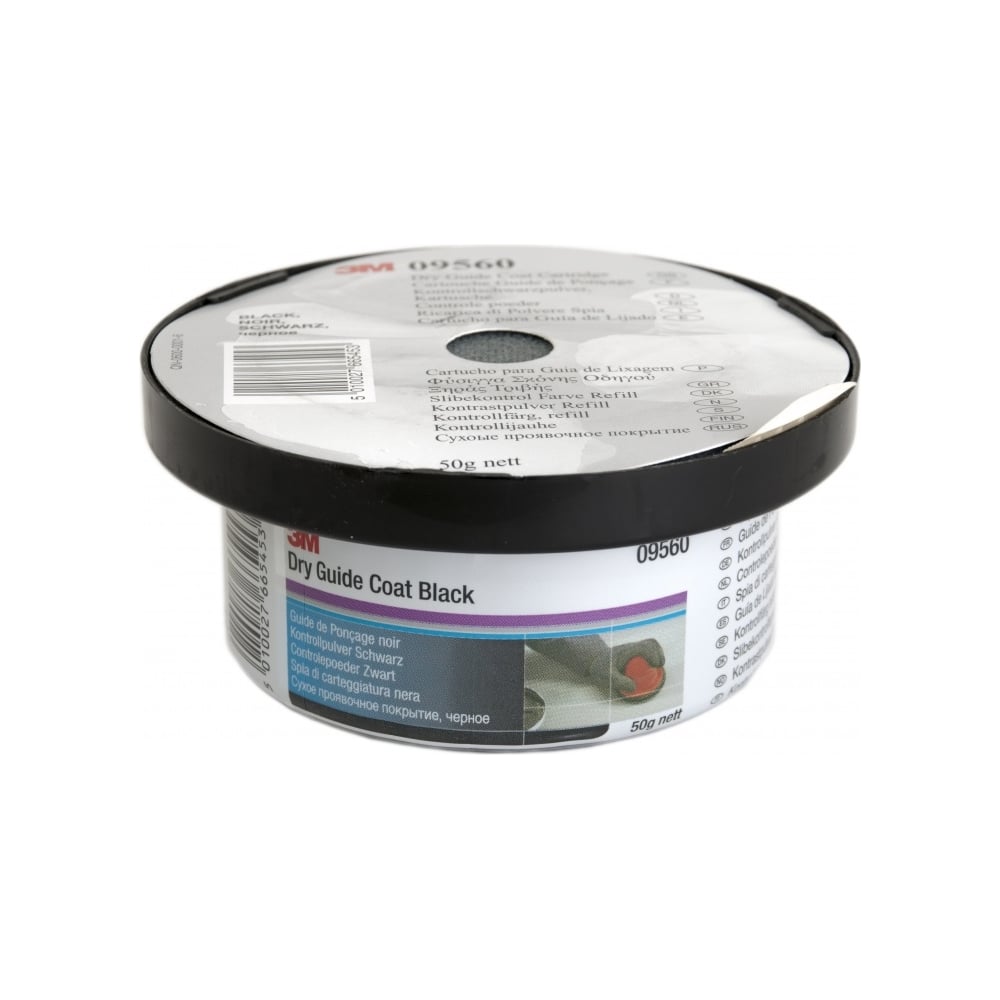 Изображение товара Покрытие сухое проявочное 3M черное 50 г для кузовного ремонта