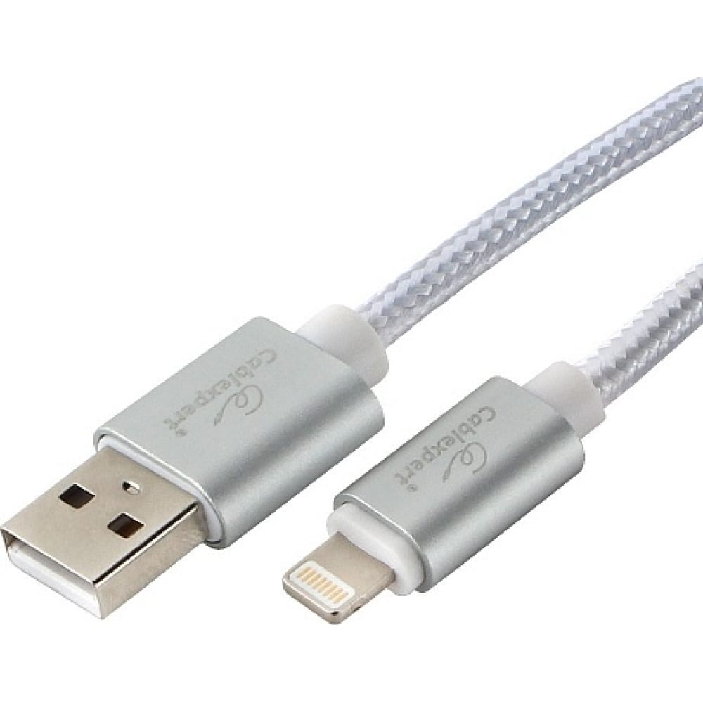 Кабель для Apple Cablexpert кабель lightning usb filum fl c pro u2 am lm 1m w1 1 м белый