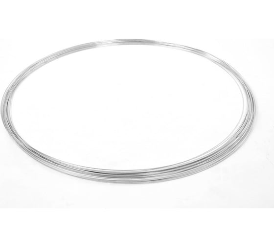 Изображение товара Проволока вязальная оцинкованная ООО ТД КАСКАД бухта 50 м, d 1.7 мм С0000003505