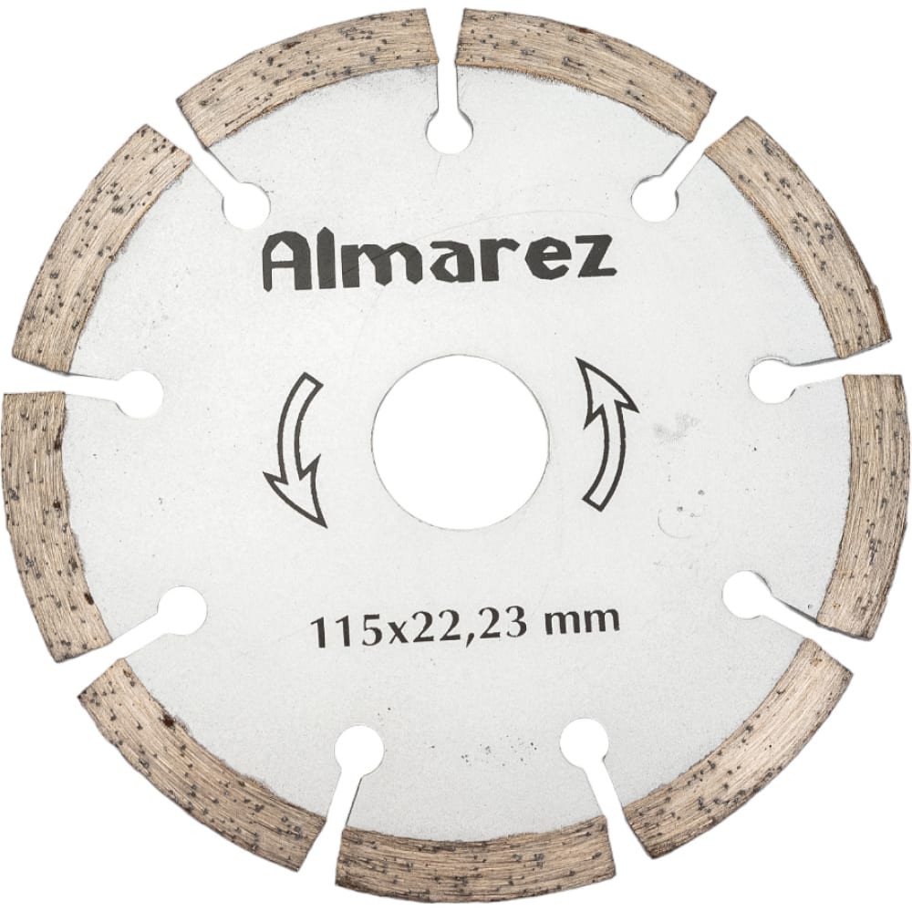 Отрезной алмазный диск по бетону Almarez отрезной алмазный диск по бетону и камню kraftool
