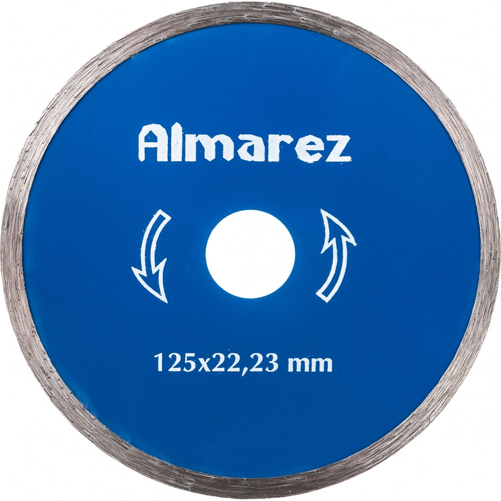 Отрезной алмазный диск по керамике Almarez круг отрезной алмазный pdt ceramics granite 1а1r 820501crmg сплошной мокрый рез