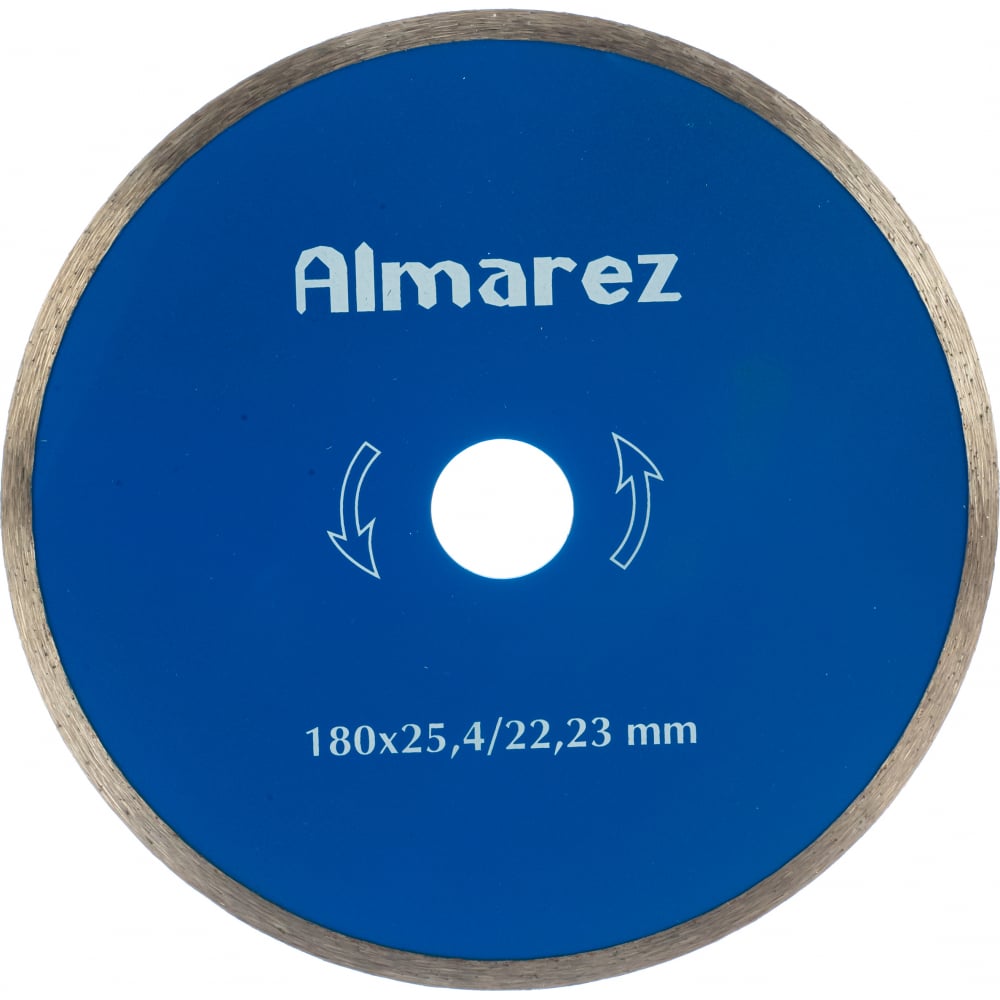 Отрезной алмазный диск по керамике Almarez диск алмазный зубр 36661 125 отрезной по железобетону армированному бетону 125 мм