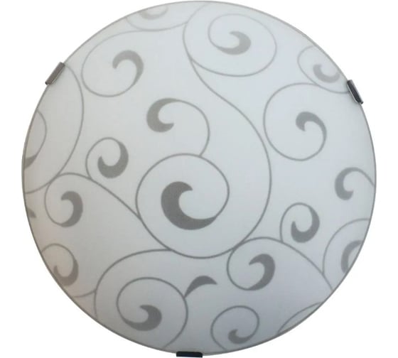 Изображение товара Светильник настенно-потолочный ЭЛЕТЕХ Морокко 300 НПБ 01-2x60-139 М16 матовый белый /кл.штамп металлик [ИМ] 1005206071