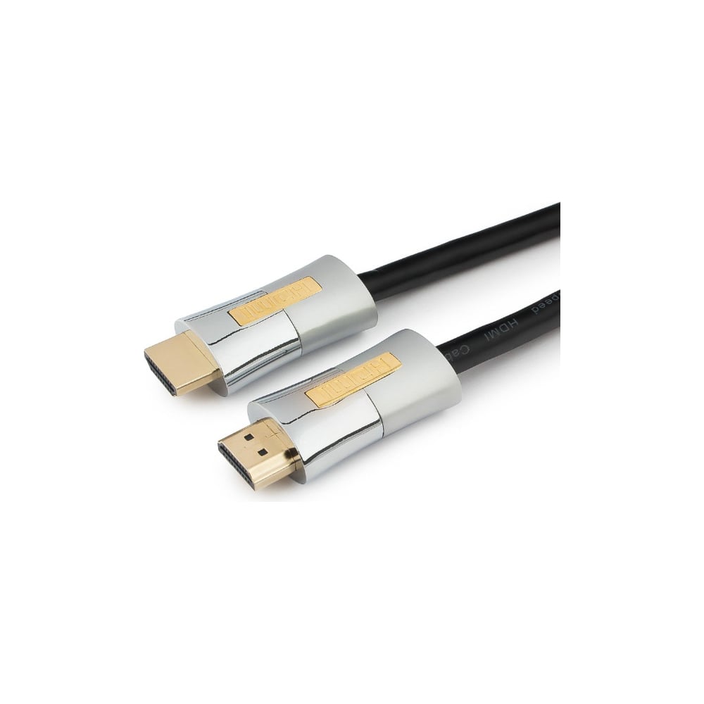 фото Кабель cablexpert hdmi v2.0, m/m, 4,5 м, позолоченные разъемы, металлический корпус cc-p-hdmi01-4.5m