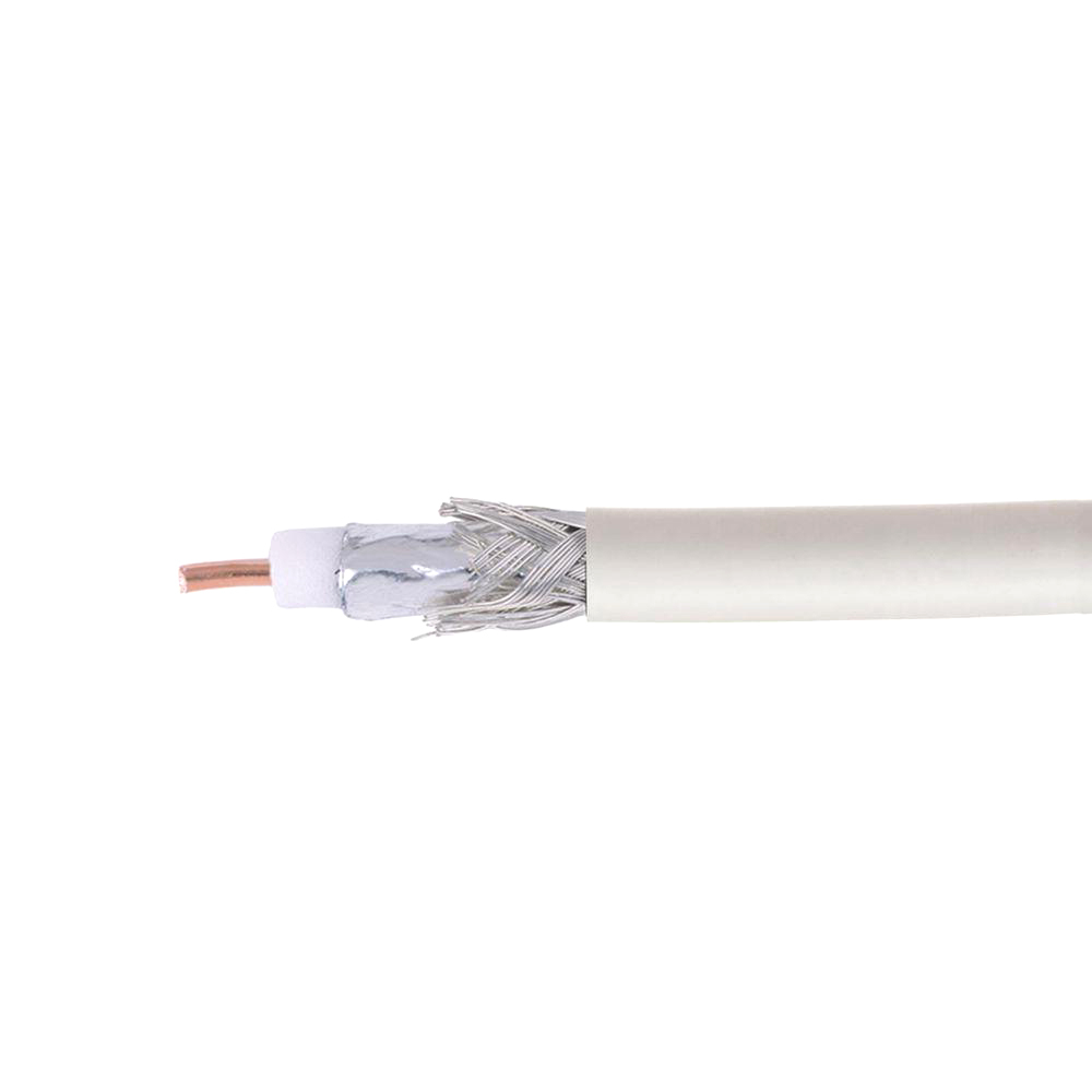 фото Коаксиальный кабель cablexpert 75 ом, 64%, 08мм, 100м, медь, белый rg-6u-cu-1