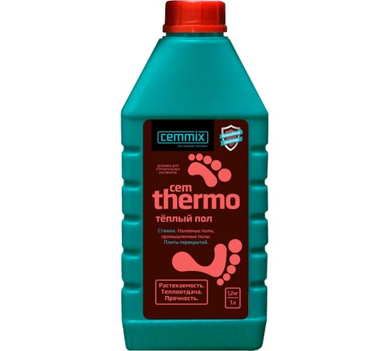 Изображение товара Пластификатор для теплых полов CEMMIX Thermo, 1 л 16718332