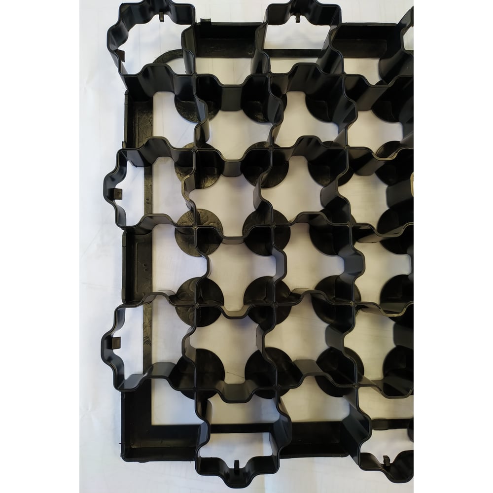 Изображение товара Георешетка для экопарковок Basalt 640x395x40 мм черная