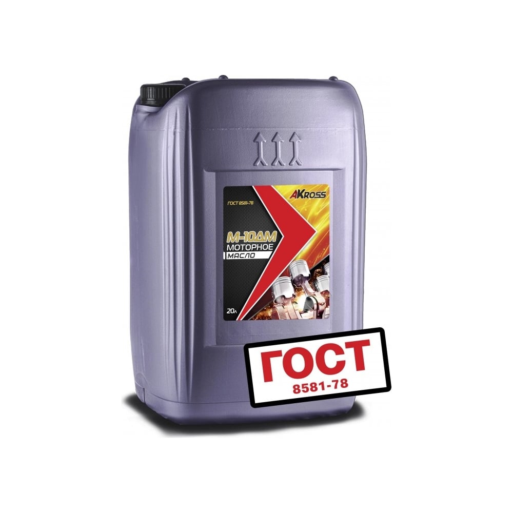 Изображение товара Масло моторное минеральное AKross М-10ДМ 20 л AKS0053MOM