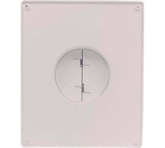 Изображение товара Площадка торцевая пластиковая с обратным клапаном и фланцем 205x240 мм, 100 мм ВИЕНТО 100П-ОК