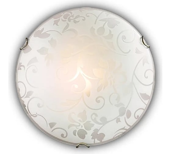 Изображение товара Светильник настенно-потолочный ЭЛЕТЕХ Элегант 300 НПБ 01-2x60-139 М16 матовый белый /кл.штамп металлик [ИМ] 1005206085