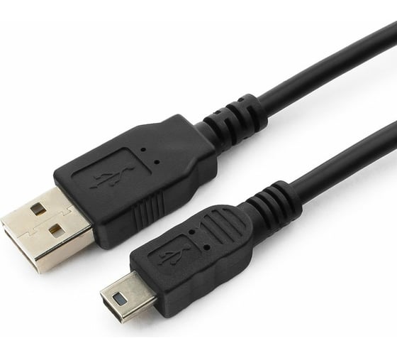 Изображение товара Кабель Cablexpert USB 2.0, мультиразъем USB, AM/miniB, 5P, 30cм, пакет CC-5PUSB2D-0.3M