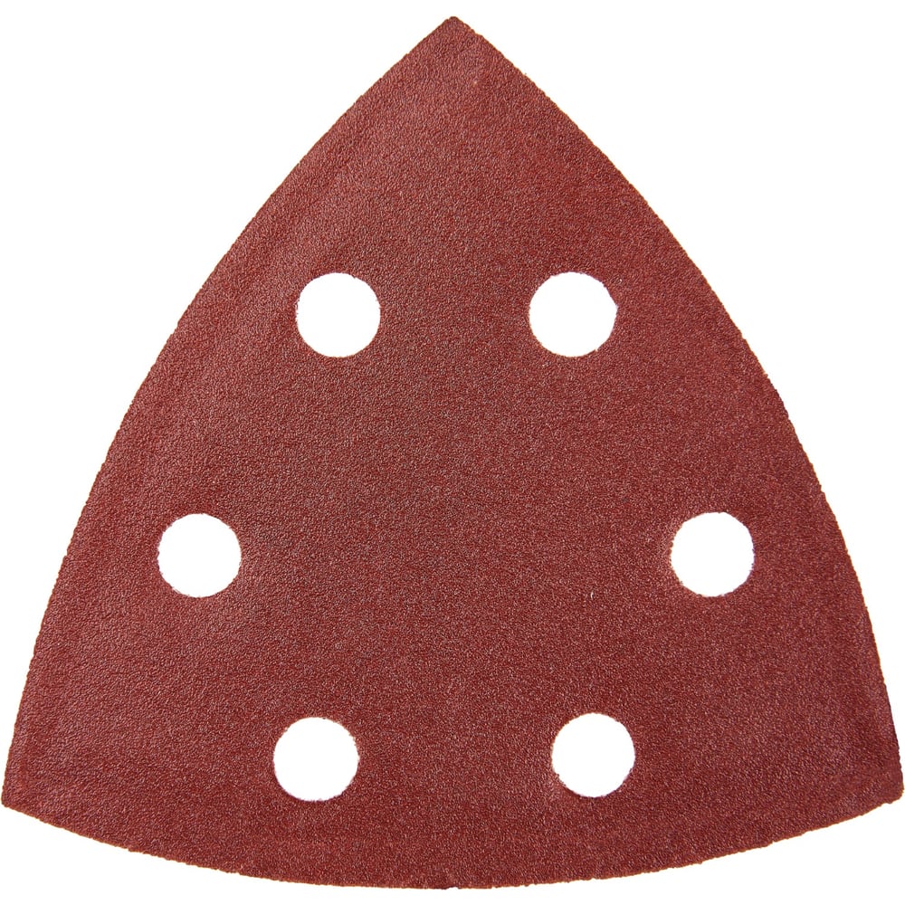 Изображение товара Шлифлист треугольный P180 5 шт Elitech для универсальной шлифовки