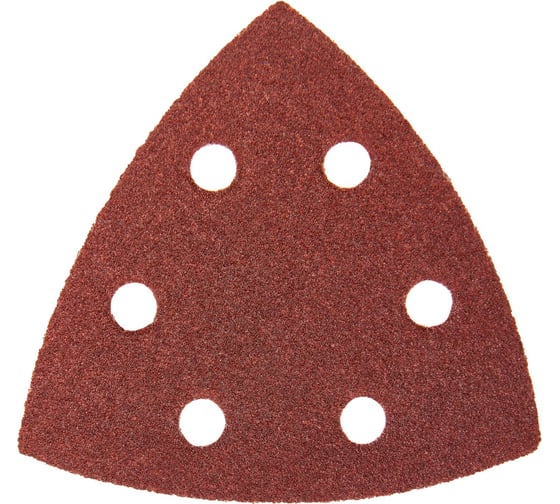 Изображение товара Шлифлист треугольный P100, 5 шт 1820.157100 Elitech 204330