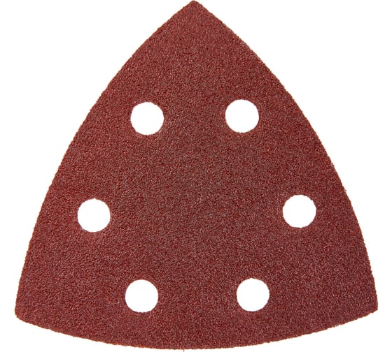 Изображение товара Шлифлист треугольный P80, 5 шт 1820.157000 Elitech 204329