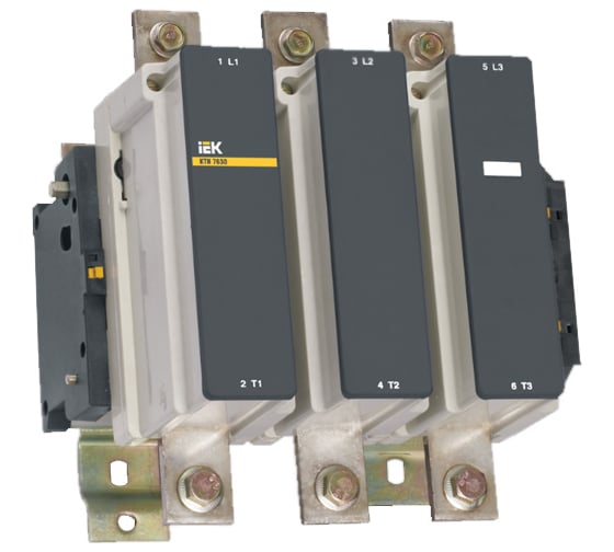 Изображение товара Контактор IEK КТИ-7630 630А, 230В/АС3 KKT70-630-230-10