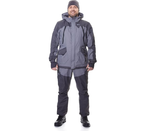 Изображение товара Костюм для рыбалки демисезонный GRAYLING Скат серый, р-р 52-54, рост 182-188 4610097069970